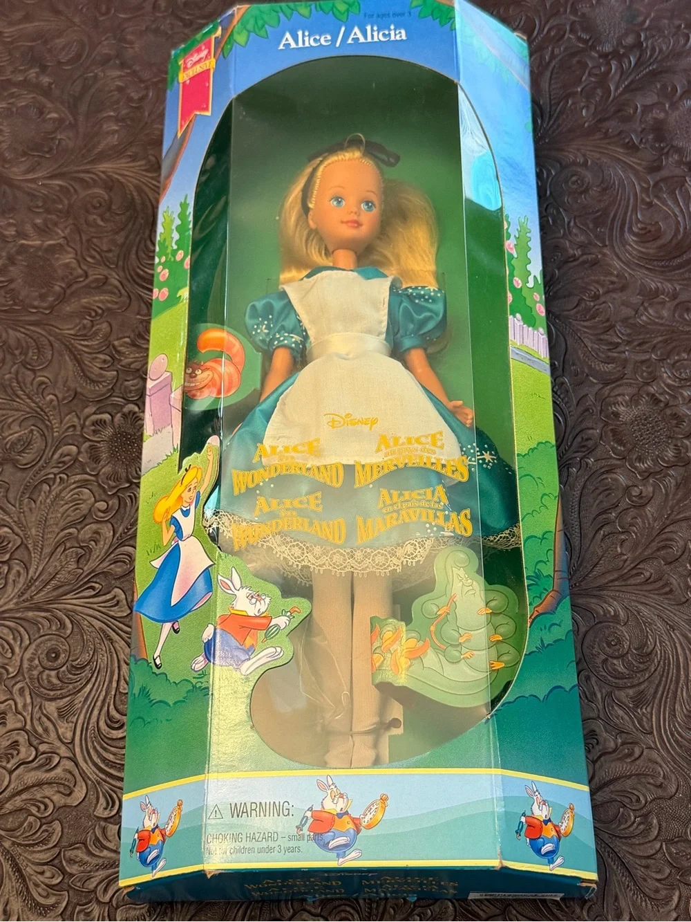 Disney Alice Doll in Blue Dress with White Apron